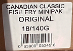 Canadian Classic Fish Fry Minipak.