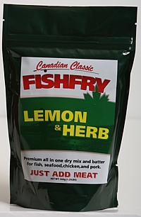 Canadian Classic Fishfry - Lemon and Herb