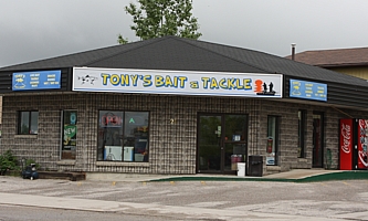 Tony's Bait and Tackle, Dryden. They also went with the Canadian Classic FishFry Private Label program and called it Tony's Fishfry.