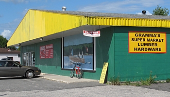 Gramma's grocery store in Ignace.